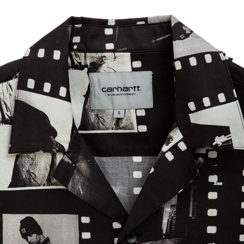 Carhartt WIP S/S Photo Strip Shirt Photo Strip Print/Black I033070.26W.XX.03 Degli Uberti